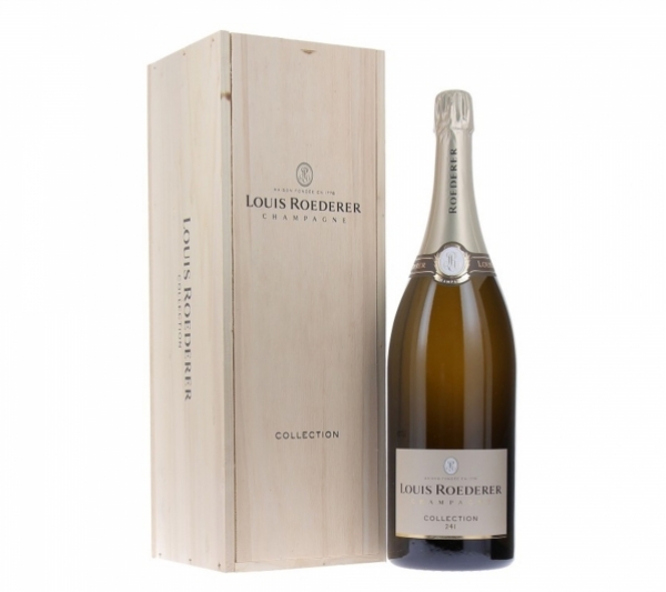Coffret Bois Roederer - 1 Mathusalem Brut Collection 245
